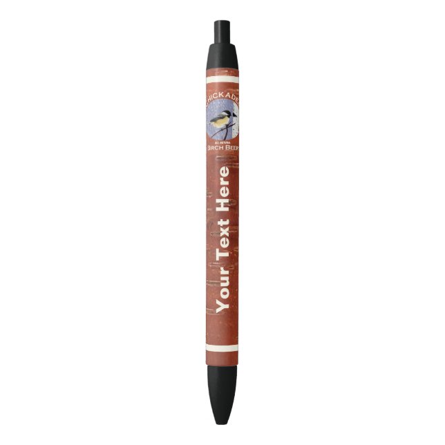 Chickadee Birch Beer Pen (Front Vertical)