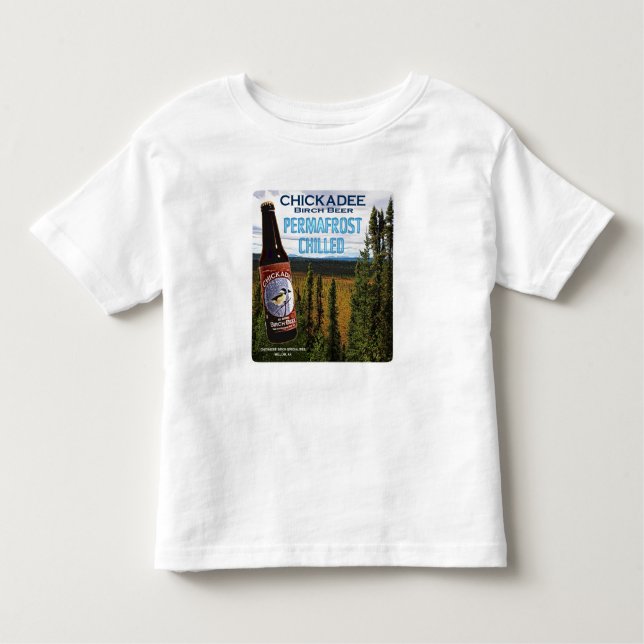 Chickadee Birch Beer Toddler T-shirt (Front)