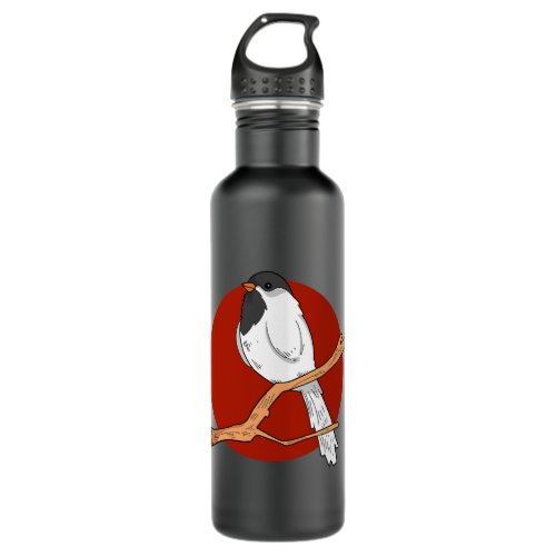 Chickadee Bird I Nature Lover I Birding I Bird Stainless Steel Water Bottle