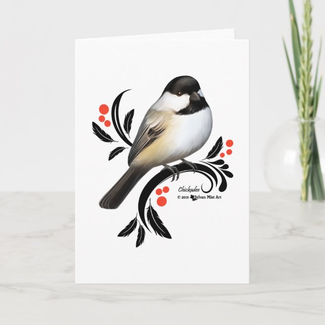 Chickadee Card (Front)