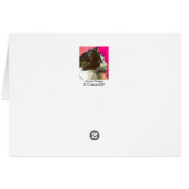 Chickadee Card (Back Horizontal)