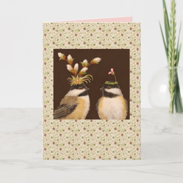 chickadee card (Front)
