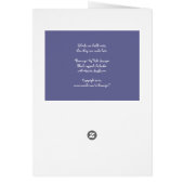 chickadee card, Bronwyn (Back)