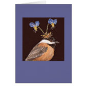chickadee card, Bronwyn (Front)