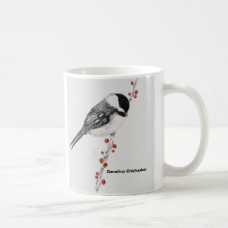 chickadee, Carolina Chickadee Coffee Mug