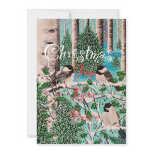 Chickadee Chatter Notecard