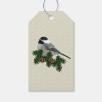 Chickadee Custom Gift Tags