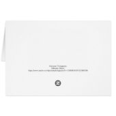 Chickadee In Flight Cards (Back Horizontal)