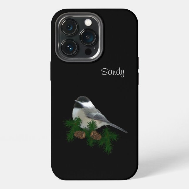 Chickadee  iphone case (Back)