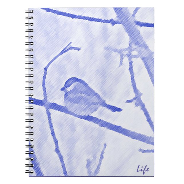 Chickadee Life Notebook (Front)