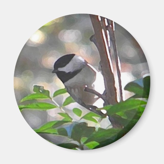 Chickadee Magnet (Front)