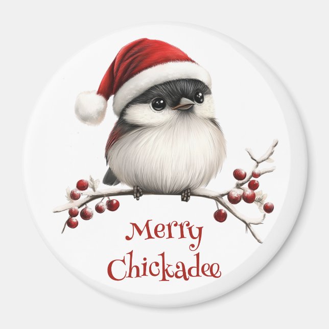Chickadee Magnet (Front)