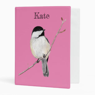 Chickadee Mini Binder