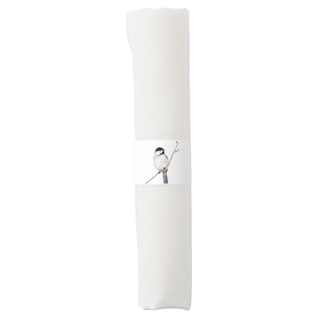 Chickadee Napkin Bands (Front)
