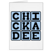 Chickadee, North American Bird (Front)