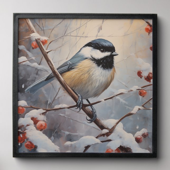 Chickadee Peel And Stick Photo Tile (Front Set)