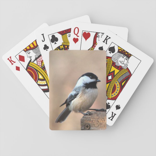 Chickadee Playing Cards