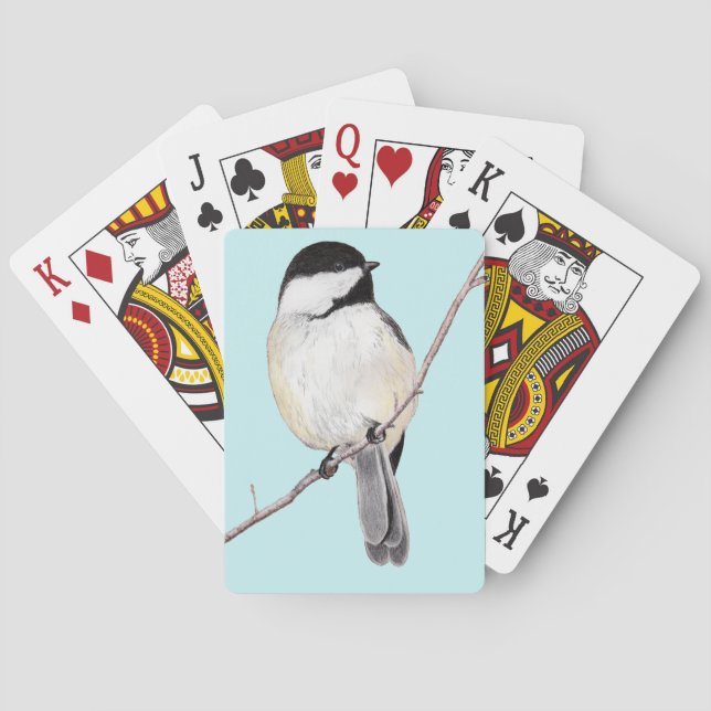 Chickadee Poker Cards (Back)