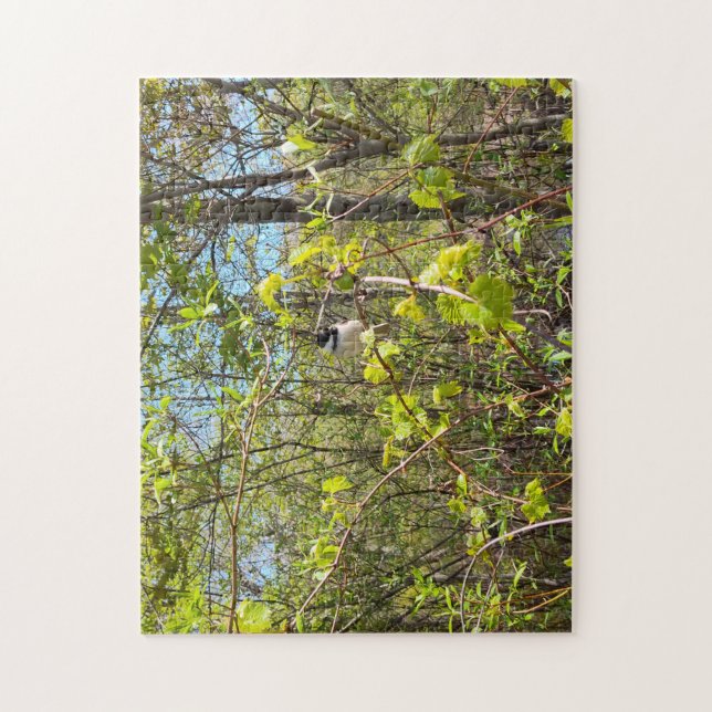 Chickadee Puzzle (Vertical)