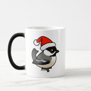 Chickadee Santa Color Morph Mug