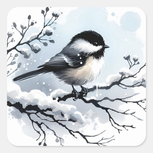 Chickadee Stickers (Front)