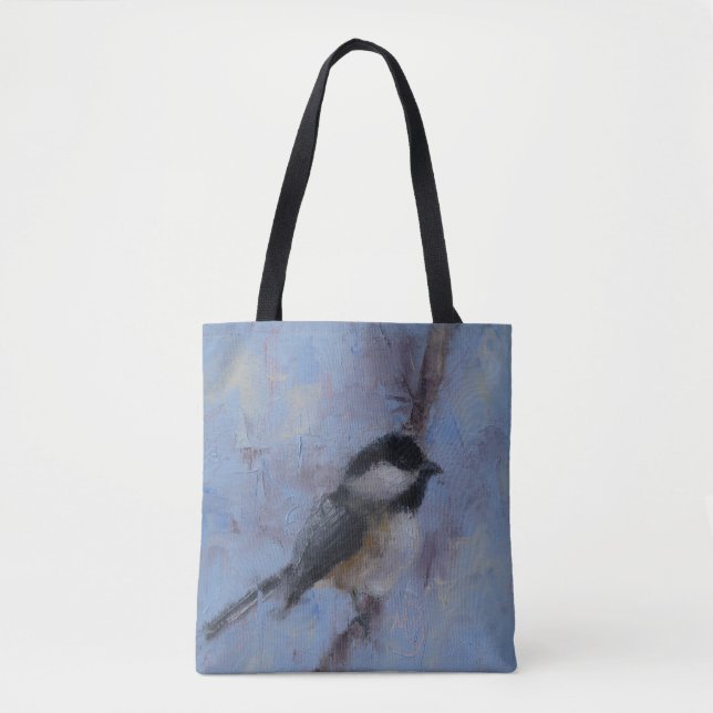 Chickadee Tote Bag (Front)