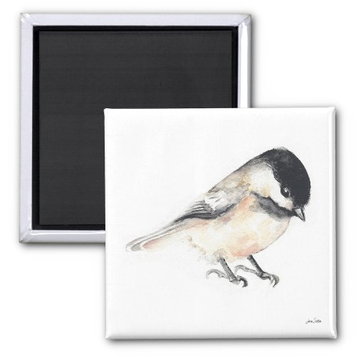 Chickadee Watercolor Magnet