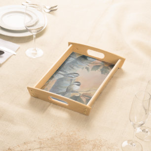 Chickadees by Jason Street Serving Tray