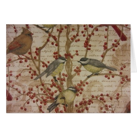 Chickadees Cards (Front Horizontal)