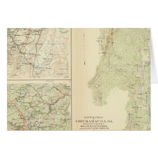 Chickamauga, Ga Cards (Front Horizontal)
