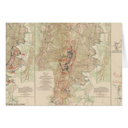 Chickamauga, Turkeytown Valley Cards (Front Horizontal)