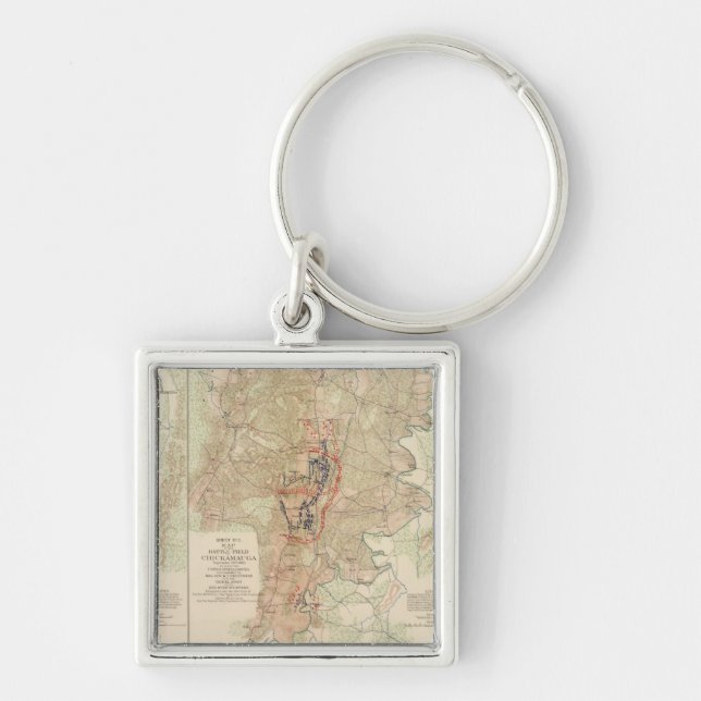 Chickamauga, Turkeytown Valley Keychain (Front)