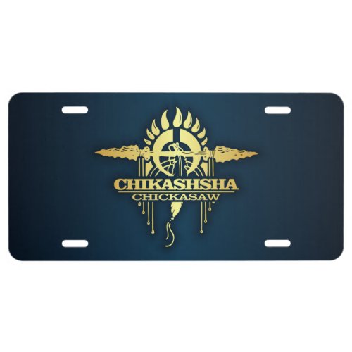 Chickasaw 2 license plate