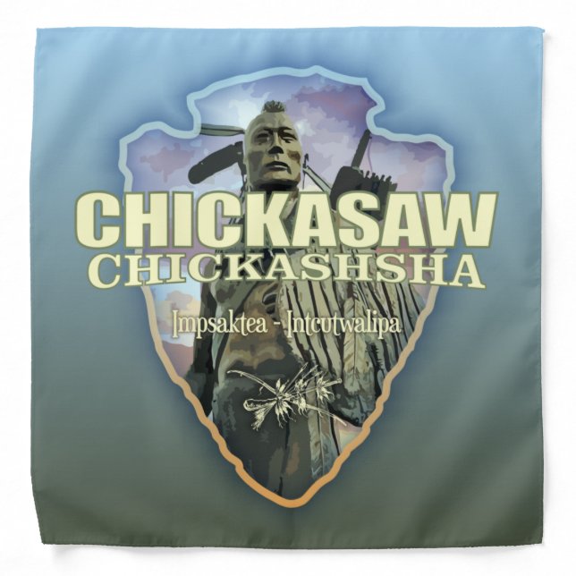 Chickasaw (arrowhead) bandana (Front)