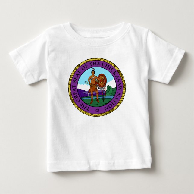 Chickasaw nation Seal  Baby T-Shirt (Front)