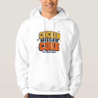 Chicken and a Can of Coke - Scouse Meme Design Hoodie