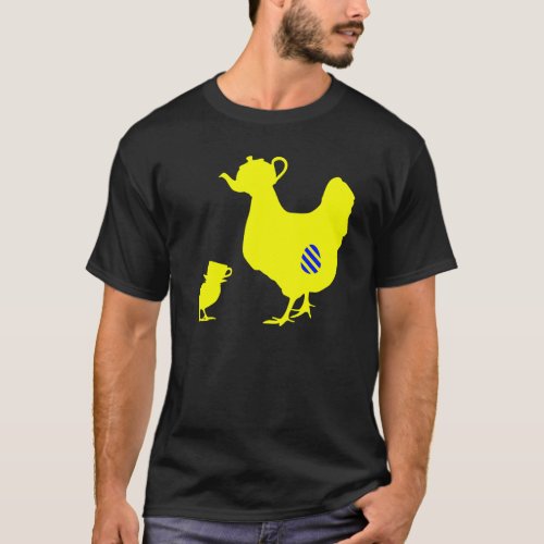 Chicken and chick teapot T_Shirt