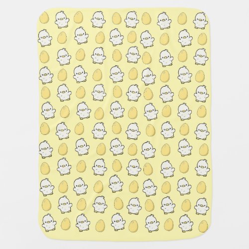 CHICKEN AND EGG BABY BLANKET