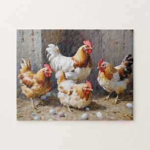 Chicken and Eggs Jigsaw Puzzle