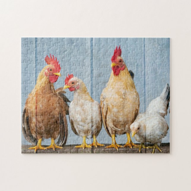 Chicken and friends jigsaw puzzle (Horizontal)