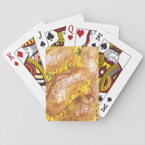 Chicken and Rice Poker Cards