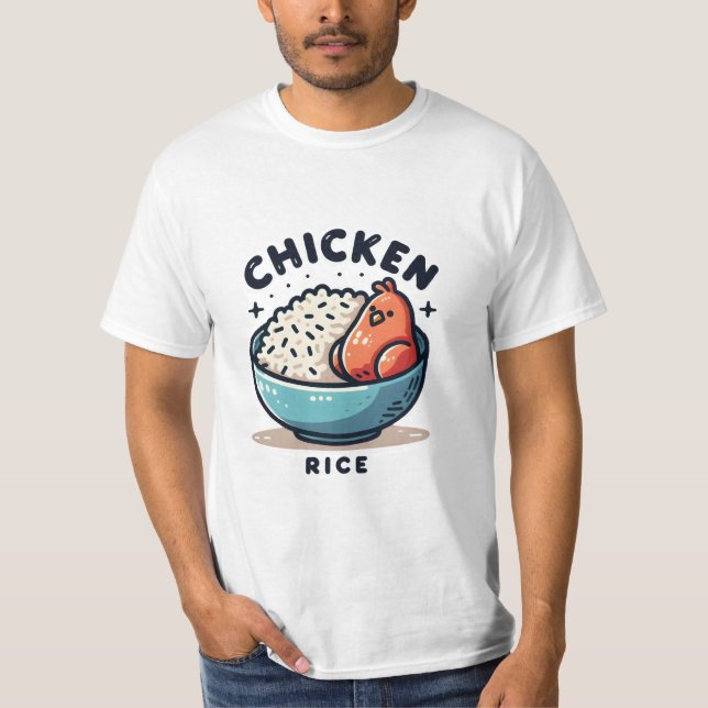 Chicken and Rice T-Shirt (Front)
