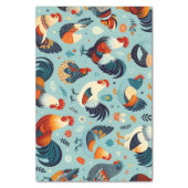 Chicken and Rooster Design Tissue Paper (Vertical)