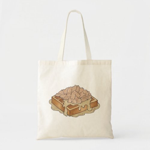 Chicken and Waffles Pennsylvania Dutch Amish Food Tote Bag
