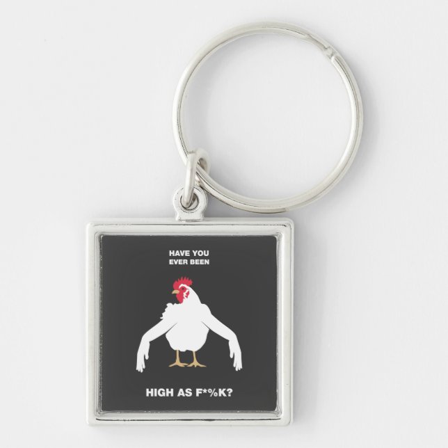 Chicken Arms Keychain (Front)