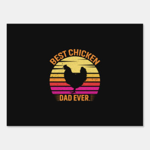 Chicken Art Best Chicken Sign