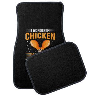 Chicken Art Chicken Wing Car Floor Mat