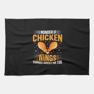 Chicken Art Chicken Wing Kitchen Towel