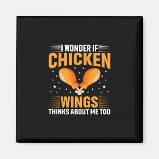 Chicken Art Chicken Wing Magnet