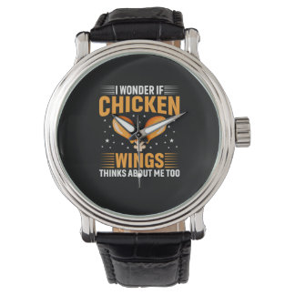 Chicken Art Chicken Wing Watch